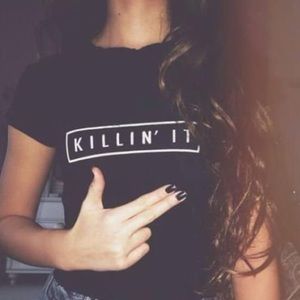 Killin It Brandy Crop Top